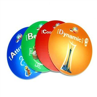 Custom Stampar Artab PVC Rawnd Tazza Coaster